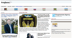 Desktop Screenshot of enews.fergananews.com