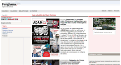 Desktop Screenshot of fr.fergananews.com